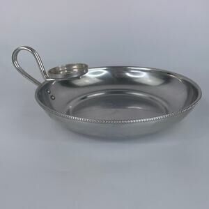 Vintage BW Buenilum Aluminum Serving Tray Bowl Chip and Dip